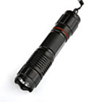 UniqueFire G10 CREE XP-G R5 6-Mode 350-Lumen White LED Flashlight with Strap (1 14500/1 AA)