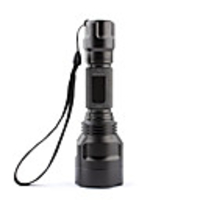 UniqueFire T6 CREE XM-L LED Anodized 3-Mode 1000LM 1X8650 Grey Flashlight