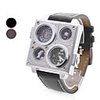 Unisex PU Analog Quartz Wrist Watch (Assorted Colors)