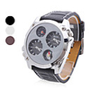 Unisex PU Analog Quartz Wrist Watch (Assorted Colors)