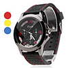Unisex Rubber Analog Quartz Wrist Watch (Assorted Colors)