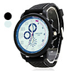 Unisex Rubber Analog Quartz Wrist Watch (Assorted Colors)