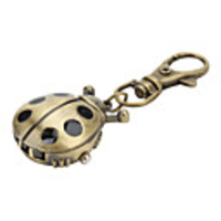 Unisex Alloy Analog Quartz Keychain Watch with Beatles (Bronze)