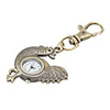 Unisex Alloy Analog Quartz Keychain Watch with Rooster (Bronze)