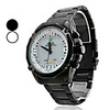 Unisex Alloy Analog Quartz Wrist Watch (Assorted Colors)