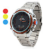 Unisex Alloy Analog Quartz Wrist Watch (Assorted Colors)