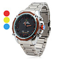 Unisex Alloy Analog Quartz Wrist Watch (Assorted Colors)