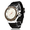 Unisex Alloy Analog Quartz Wrist Watch (Black)