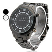 Unisex Alloy Digital LED Wrist Watch (Assorted Colors)