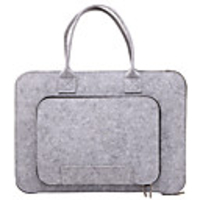 Unisex Bags Faux Fur Laptop Bag Top Handle Bag Zipper Plain 2020 Daily Office Career Sillver Gray Almond Dark Gray Light Gold