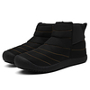 Unisex Boots Casual Daily Home Walking Shoes Synthetics Warm Booties / Ankle Boots Light Yellow Black Purple Fall Winter