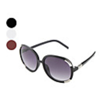 Unisex Butterfly Pattern Frame Resin Lens Sunglasses (Assorted Colors)