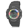 Unisex Chronograph And Water Resistant PU Digital Automatic Wrist Watch