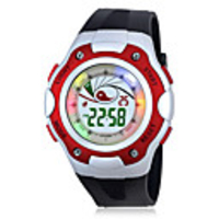 Unisex Chronograph PU Digital Automatic Sport Watch