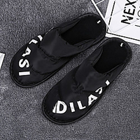 Unisex Clogs Mules Casual Daily Walking Shoes PU Breathable Non-slipping Wear Proof Black Red Blue Winter