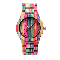 Unisex Digital Watch Quartz Stylish Fashion Adorable Analog Blushing Pink Orange Green / Wood / Japanese / Japanese