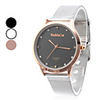 Unisex Elegant Design Alloy Analog Quartz Wrist Watch (Assorted Colors)