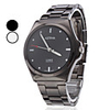 Unisex Elegant Simple Design Steel Analog Quartz Wrist Watch (Assorted Colors)