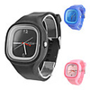 Unisex Jelly Style Silicone Analog Quartz Wrist Watch (Assorted Colors)