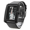Unisex Leather Analog Quartz Wrist Watch 2354G (Black)