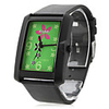 Unisex Leather Analog Quartz Wrist Watch 2354I (Black)