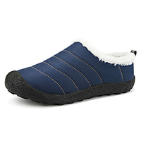 Unisex Loafers Slip-Ons Casual Daily Walking Shoes Mesh Warm Black Blue Gray Winter