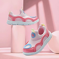 Unisex Loafers Slip-Ons First Walkers Elastic Fabric Synthetics Little Kids(4-7ys) Daily Walking Shoes Blue Pink Spring Summer miniinthebox