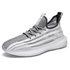 Unisex Loafers Slip-Ons Sporty Daily Running Shoes Walking Shoes Tissage Volant Non-slipping White Black Beige Spring Fall