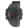 Unisex Multi-Functional Chronograph PU Digital Automatic Casual Watch