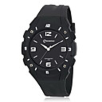 Unisex Multi-Functional PU Analog Quartz Wrist Watch