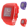 Unisex Multi-Functional Silicone Style Digital Touch LED Wrist Watch (Assorted Colors)