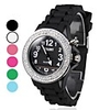 Unisex Multi-Functional Style Silicone Analog Multi-Movement Wrist Watch (Assorted Colors)