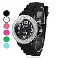 Unisex Multi-Functional Style Silicone Analog Multi-Movement Wrist Watch (Assorted Colors)