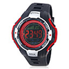 Unisex Multi-Functional Water Resistant PU Digital Automatic Casual Watch