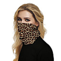 Unisex Party / Active / Basic Infinity Scarf / Balaclavas - Print / Leopard / Color Block
