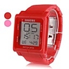 Unisex Plastic Digital LED Wrist Watch (Assorted Colors)