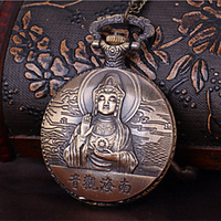 Unisex Pocket Watch Quartz Casual Creative Analog - Digital Bronze / Titanium Alloy
