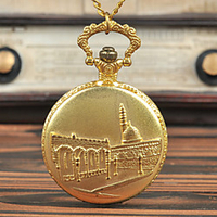 Unisex Pocket Watch Quartz Casual Creative Analog - Digital Gold / Titanium Alloy