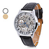 Unisex PU Analog Mechanical Fashionable Watch (Assorted Colors)