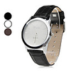 Unisex PU Analog Quartz Wrist Watch (Assorted Colors)