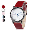 Unisex PU Analog Quartz Wrist Watch (Assorted Colors)