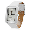 Unisex PU Analog Quartz Wrist Watch gz1058 (White)