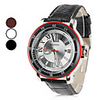 Unisex PU Analog Quartz Wrist Watch with Calendar (Assorted Colors)