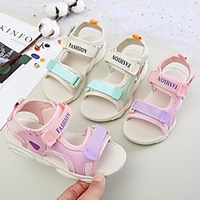 Unisex Sandals Comfort Slingback Princess Shoes PU Heelys Shoes Big Kids(7years ) Daily Home Basketball Shoes Walking Shoes Pink Beige Spring Summer miniinthebox