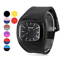 Unisex Silicone Analog Quartz Wrist Watch (Assorted Colors)