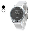 Unisex Simple Design Alloy Analog Quartz Wrist Watch (Assorted Colors)