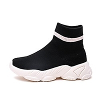 Unisex Sneakers Comfort Mesh Big Kids(7years ) Daily Walking Shoes White Black Pink Spring miniinthebox