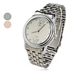 Unisex Steel Analog Quartz Wrist Watch (Assorted Colors)
