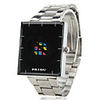 Unisex Steel Analog Quartz Wrist Watch (Silver)