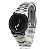 Unisex Steel Analog Quartz Wrist Watch (Silver)